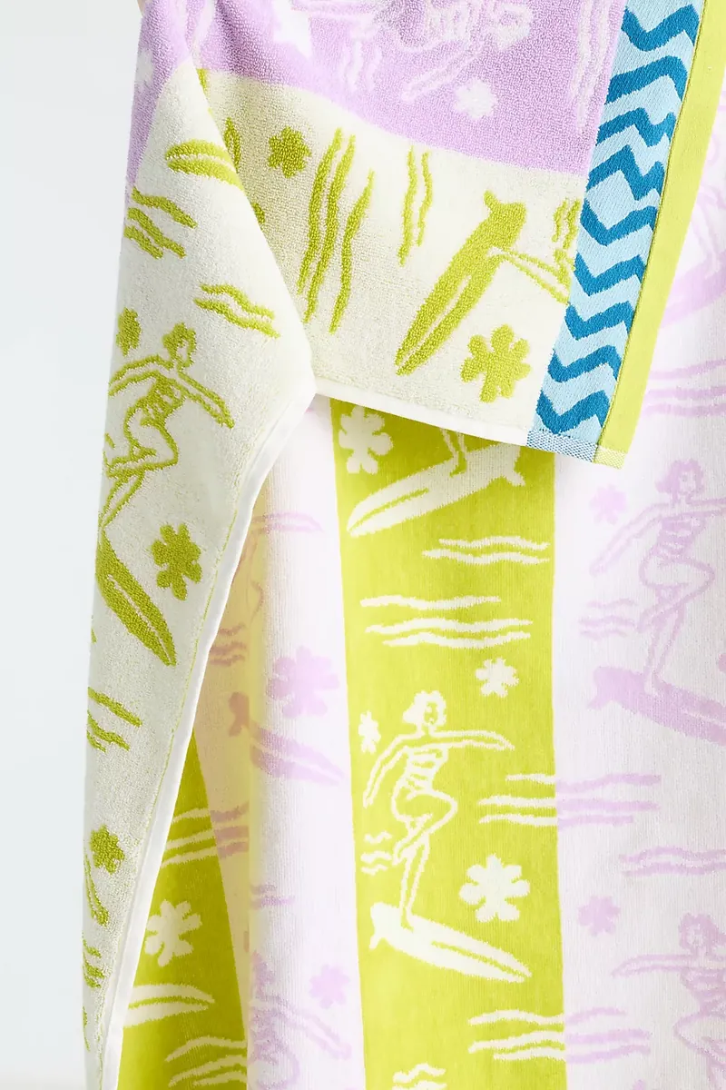 Cotton Jacquard Beach Towel