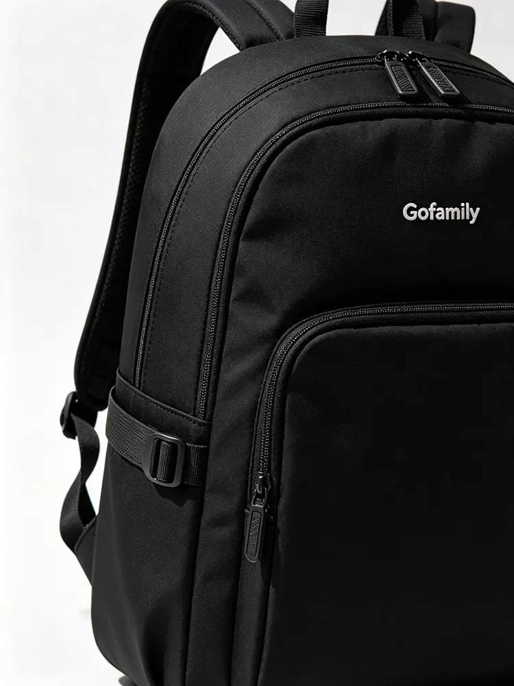Gofamily Explorer 30L Matte Black Travel Backpack